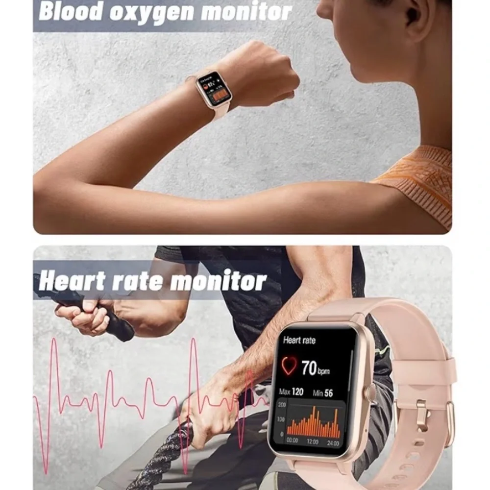 GRV Smart Watch for iOS and Android Phones, Watches for Women IP68 Waterproof